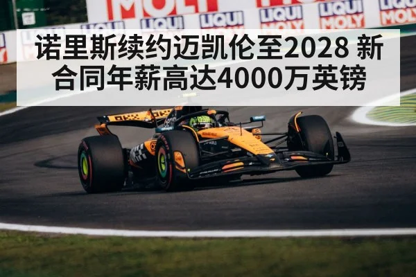 诺里斯续约迈凯伦至2028 新合同年薪高达4000万英镑